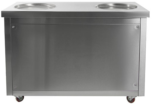 Фризер для жареного мороженого Foodatlas KCB-2Y (стол для топпингов)