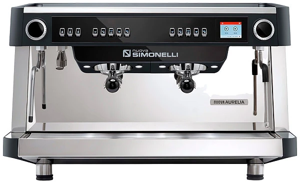 Рожковая кофемашина Nuova Simonelli AURELIA VOL XT 2Gr V (220V) (белый) (ПИД) (высокие группы) (LED)
