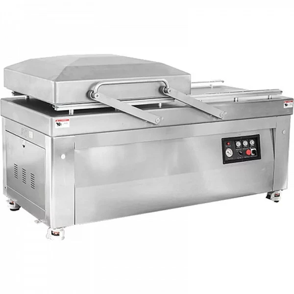 Машина вакуумной упаковки Hualian Machinery HVC-820S/2B-G (нерж., газ)