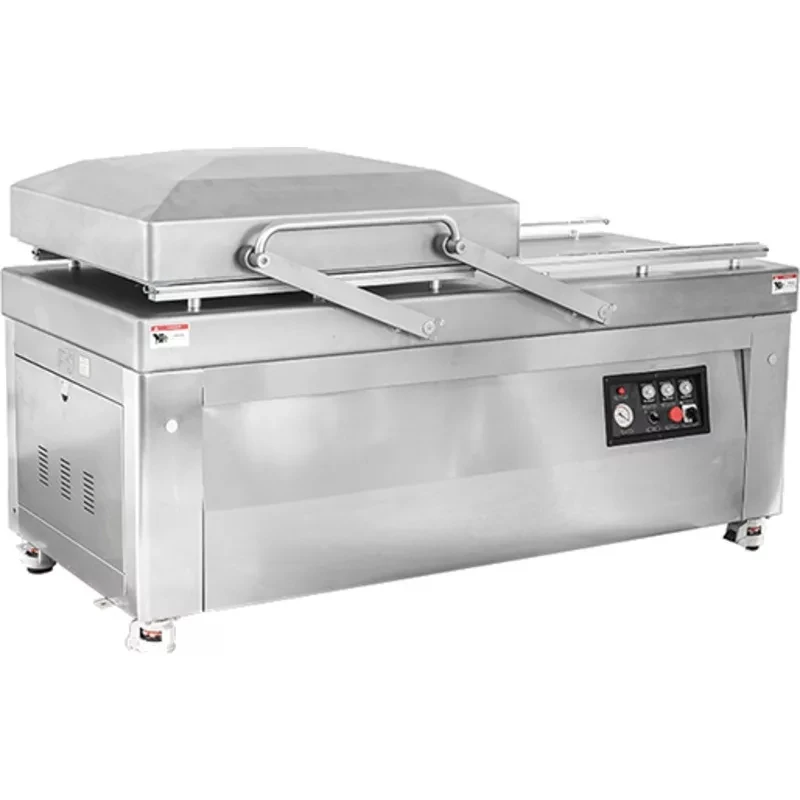 Машина вакуумной упаковки Hualian Machinery HVC-820S/2B-G (нерж., газ)