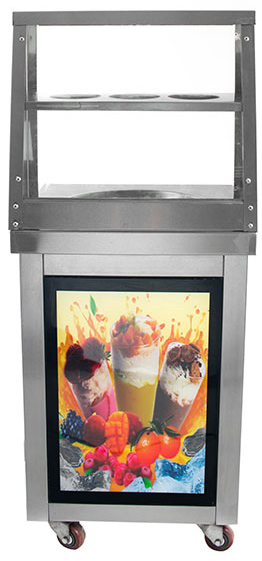 Фризер для жареного мороженого Foodatlas KCB-1Y (контейнеры) (световой короб)