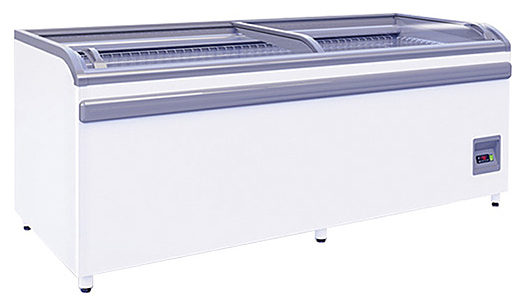 Ларь-бонета Italfrost ЛВН 2500 (ЛБ2 М 2500) PUSH СПR290 (верхний и нижний бампер)