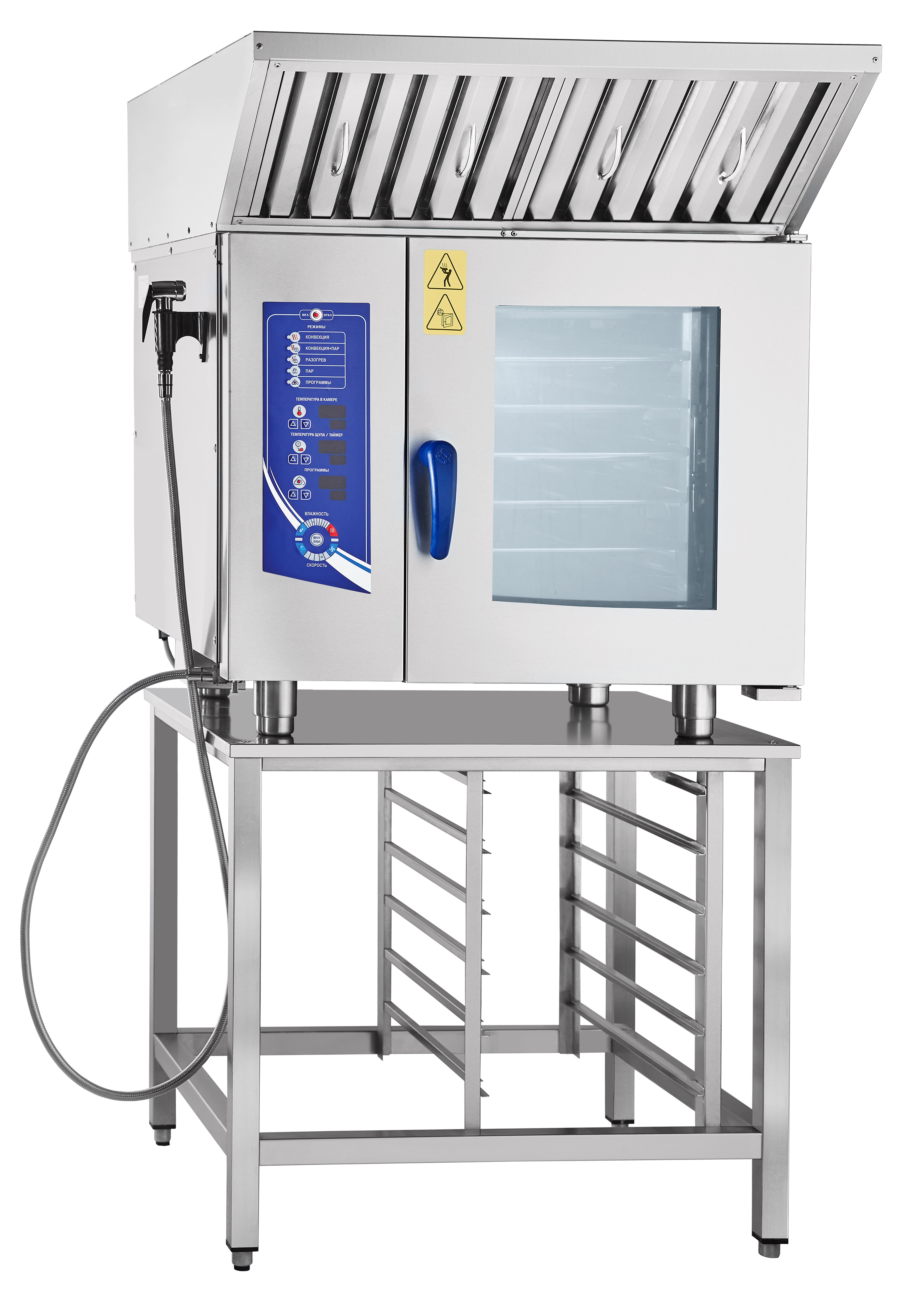 Пароконвектомат Abat ПКА 6-1/1ПМ2-01 (автоматическая мойка)