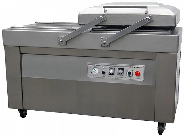 Машина вакуумной упаковки Hualian Machinery DZ-610/2SA (нержавеющая сталь)
