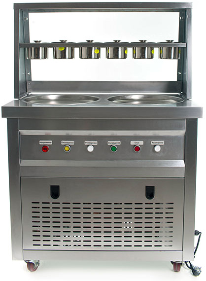 Фризер для жареного мороженого Foodatlas KCB-2Y (контейнеры)