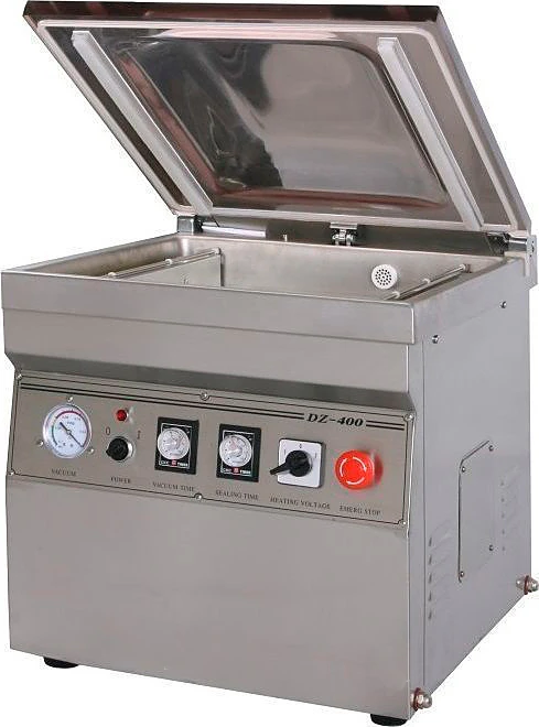 Машина вакуумной упаковки Hualian Machinery HVC-400/2T (DZ-400/2T)