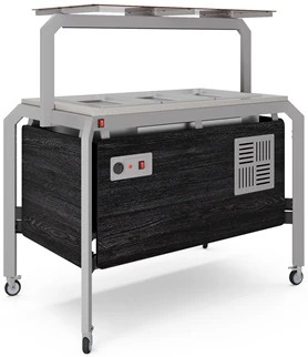 Салат-бар тепловой Кобор AT120 (aluminum/glazed/diamant)