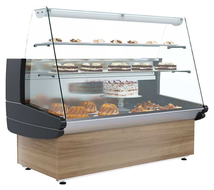 Витрина кондитерская Полюс К85 SM 1,5-1 (ВХСд-1,5 Полюс ЭКО (Паттерн))