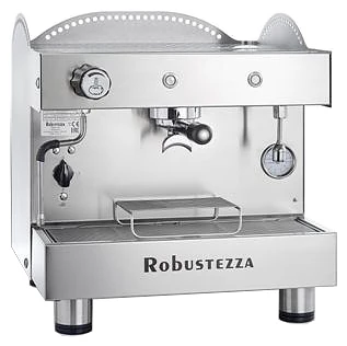 Рожковая кофемашина ROBUSTEZZA BZB1MMIXIL (сталь) (высок груп) (экономайз) (подсвет 1фаза)