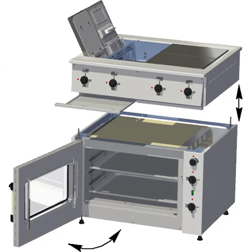 Плита электрическая Тулаторгтехника ПЭ-0,48М (лицо нерж.)
