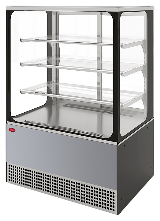 Витрина кондитерская Марихолодмаш Veneto Cube VS-0,95 (нержавеющая сталь)