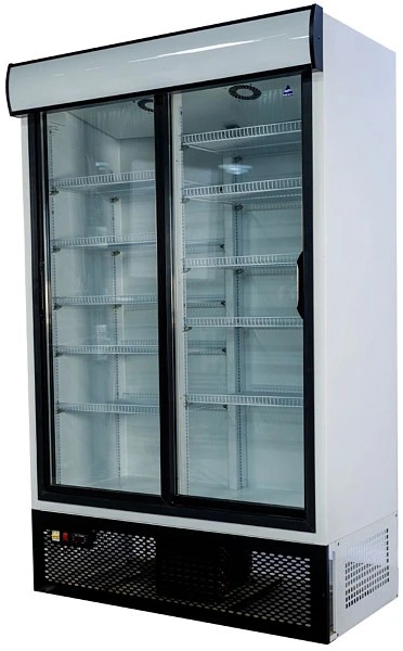 Шкаф холодильный Ангара 1000 (Распашной) (двери стекло) (-6+6)