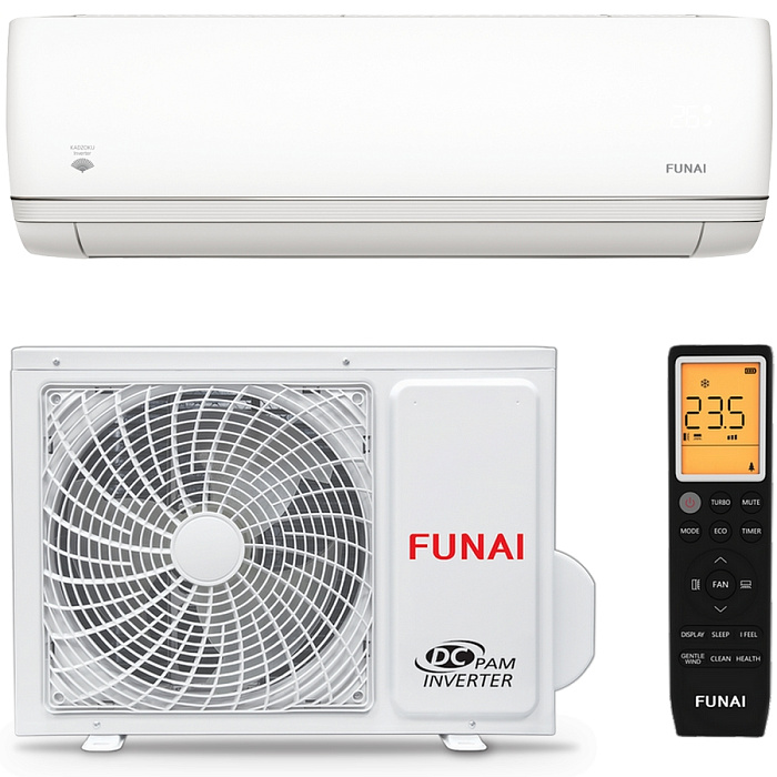 Кондиционер настенный инвертор. типа Funai RAC-I-KD35HP.D03