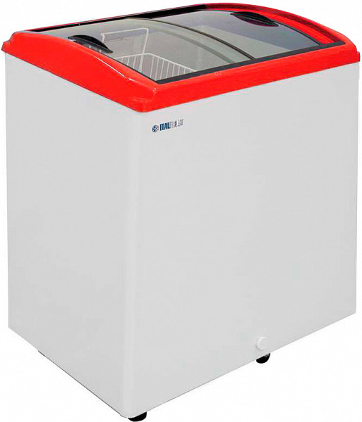 Морозильный ларь Italfrost CF200C (красный) (3 корзины)