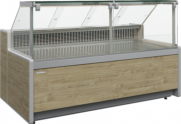 Морозильная витрина Полюс GC111 SL 2,0-1 (газлифт, без боковин) 1010