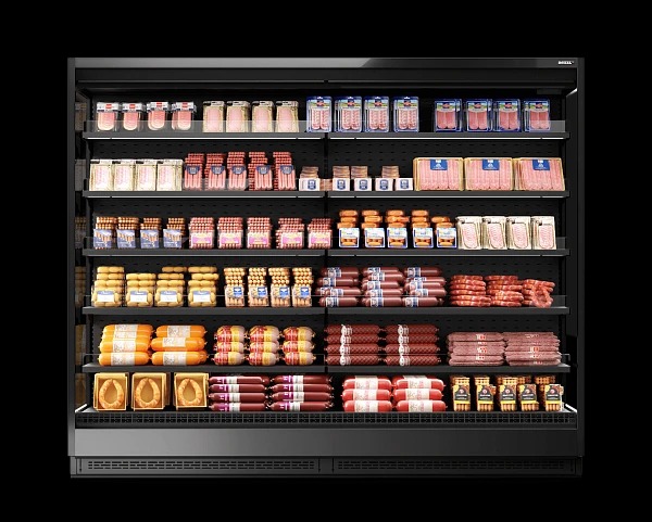 Холодильная горка мясная Dazzl Vega 090 H2100 125 M