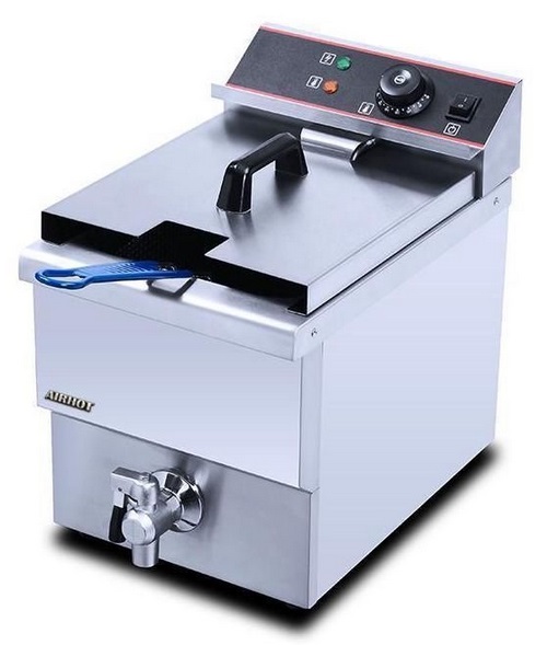 Фритюрница AIRHOT EF12 (с краном)