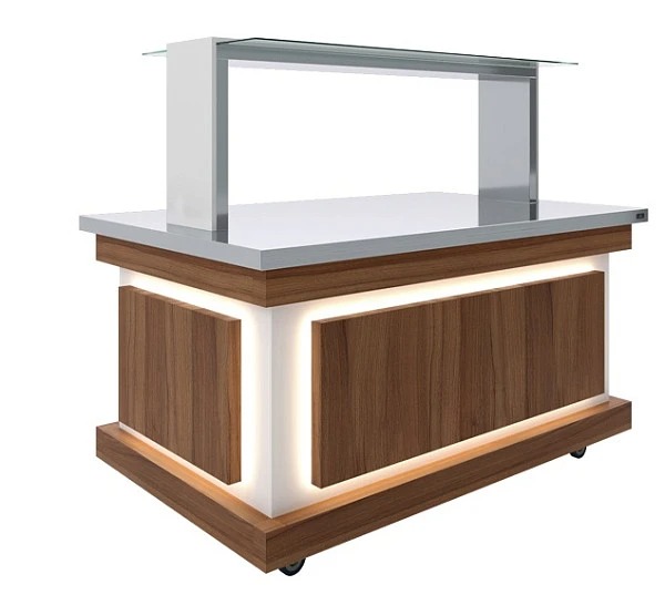 Салат-бар нейтральный Luxstahl СБН-1500 Premium