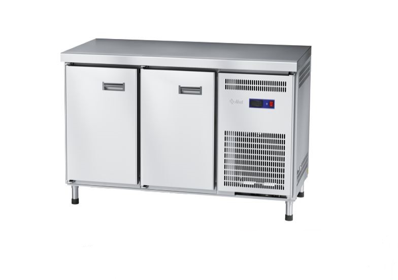 Стол холодильный Abat СХС-60-01-СО (охлаждаемая столешница) (без борта) (дверь, дверь)