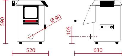 Картофелечистка Fimar PPN/5 (220V)