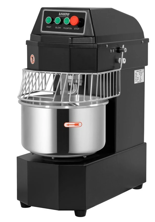 Спиральный тестомес Viatto Commercial DH-30B 2V (220В) черный