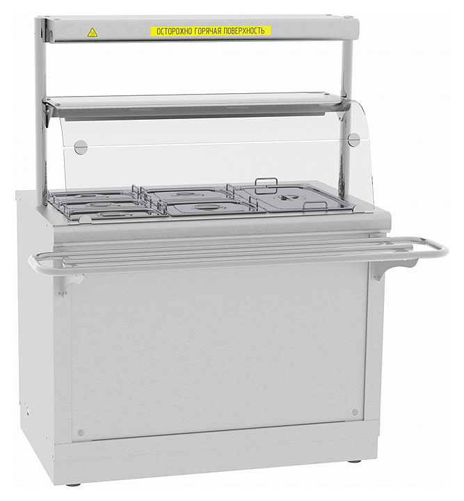 Мармит вторых блюд Abat ЭМК-70Х с подогреваемой полкой