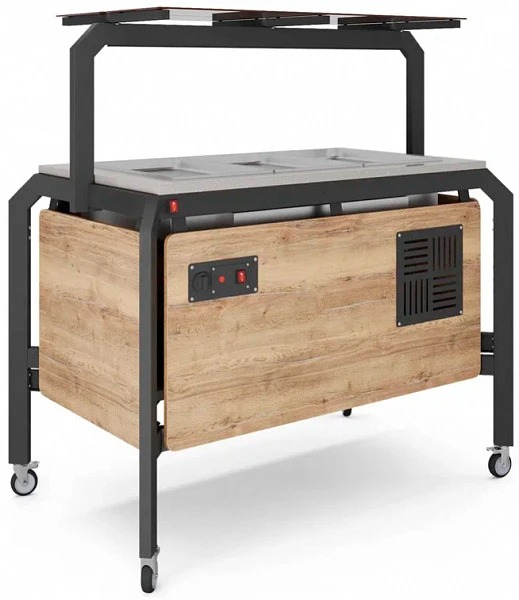 Салат-бар тепловой Кобор AT120 (black/olovo/sky)