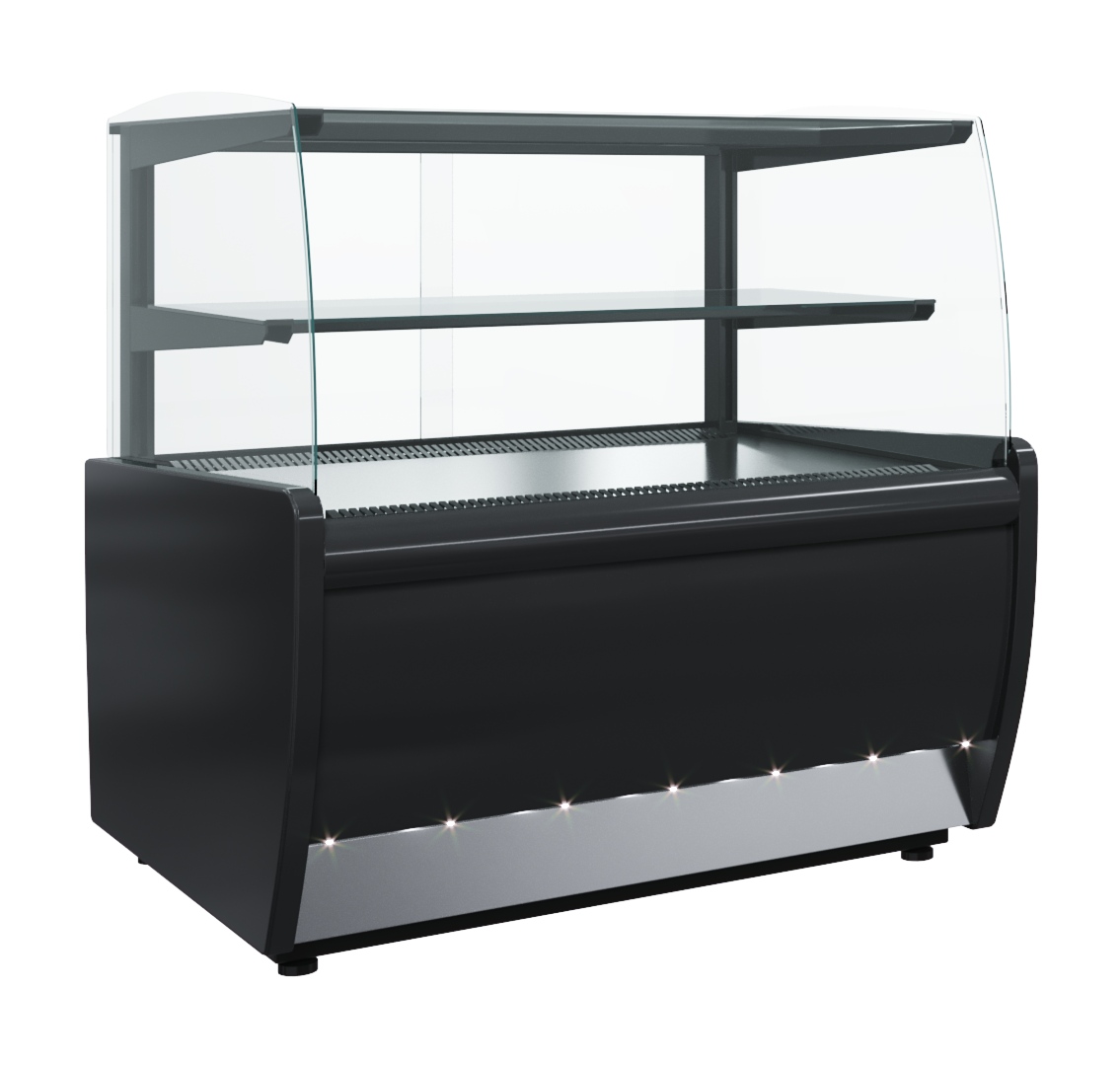 Витрина кондитерская Полюс K70 VM 1,3-12 LIGHT (ВХСв - 1,3д Carboma Mini Техно)