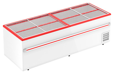 Ларь-бонета Frostor F 2500 B (красная)