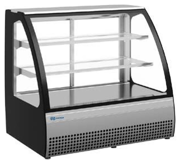 Витрина кондитерская Kayman KВК-950М Люкс (настольная) (серый матовый)