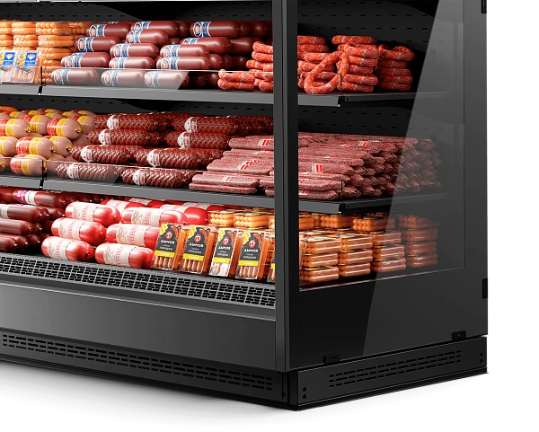 Холодильная горка гастрономическая Dazzl Vega 090 H2100 375