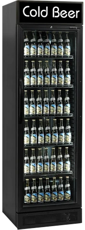 Холодильный шкаф Tefcold CEV425CP Black