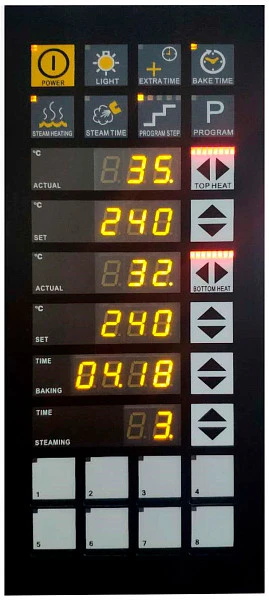 Печь хлебопекарная Kocateq EBO 64x2 ST1 P2 NW