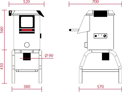 Картофелечистка Fimar PPF/5 (220V)