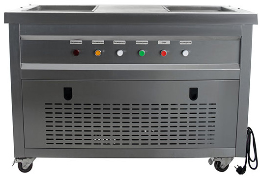 Фризер для жареного мороженого Foodatlas KCB-2F (стол для топпингов)