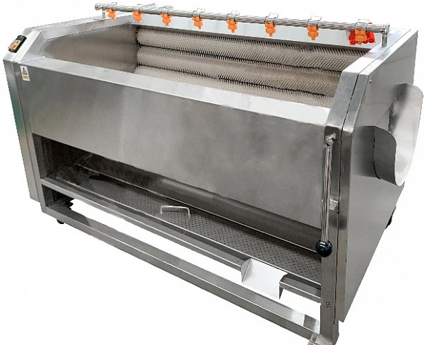 Щёточная машина для мойки овощей Hualian Machinery SX1500B