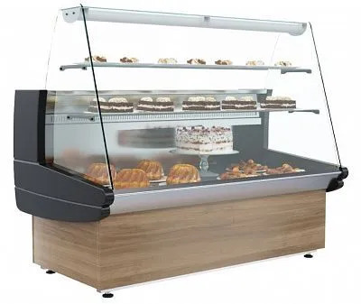 Витрина кондитерская Полюс К85 SM 1,2-1 (ВХСд-1,2 Полюс ЭКО (Паттерн))