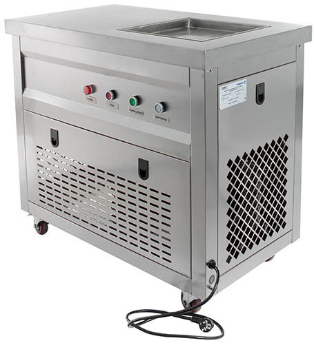 Фризер для жареного мороженого Foodatlas KCB-1F (стол для топпингов)