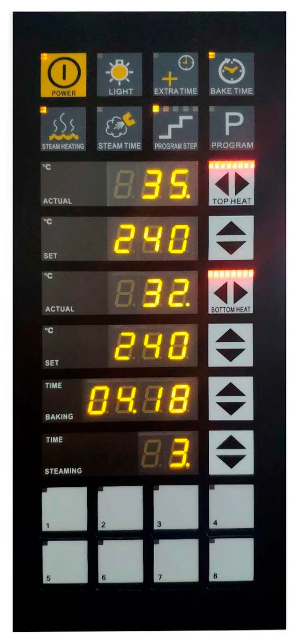 Печь хлебопекарная Kocateq EBO 64x2 ST2 P2 NW