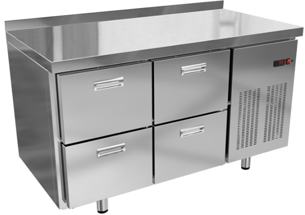 Стол холодильный Kroner СХб-4я-140-70