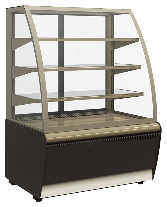 Витрина кондитерская Полюс K70 VV 0,9-1 (ВХСв - 0,9д Carboma Люкс)