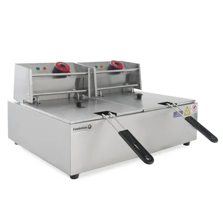 Фритюрница Foodatlas DF-82 Eco (6л+6л)