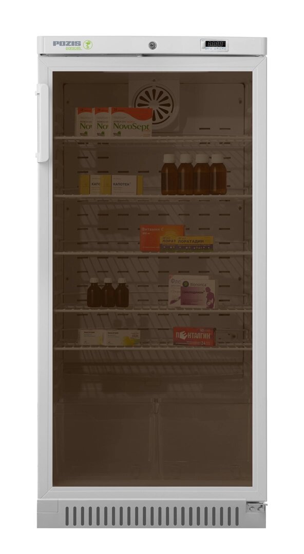 Фармацевтический холодильник Pozis ХФ-250-5 (тонированное стекло)