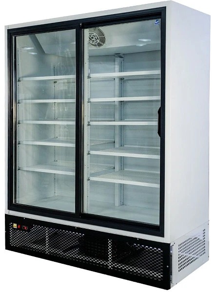 Шкаф холодильный Ангара 1500 (Распашной) (двери стекло) (-6+6)