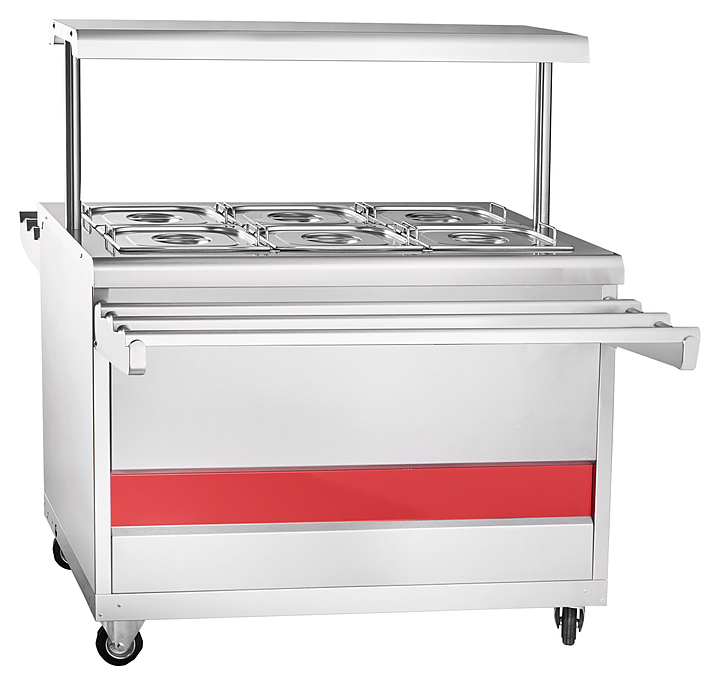 Мармит вторых блюд паровой Abat Передвижная ЭМК-70ПМ