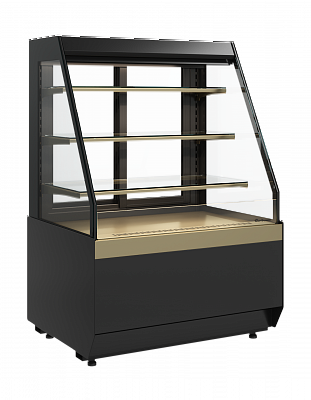 Витрина кондитерская Полюс KC70 VM 0,9-2 STANDARD открытая (версия 2.0) (9005-0109)