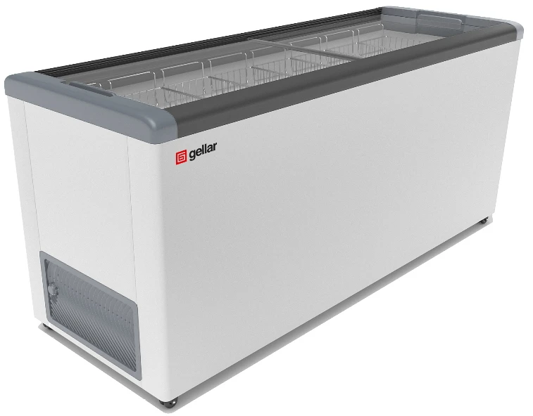 Морозильный ларь Gellar FG 700 C серый
