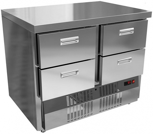 Стол холодильный Kroner СХ 4я-100-70