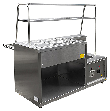 Мармит первых и вторых блюд ПищТех Лира-Профи МЭП-1-2Б/ЛП-01