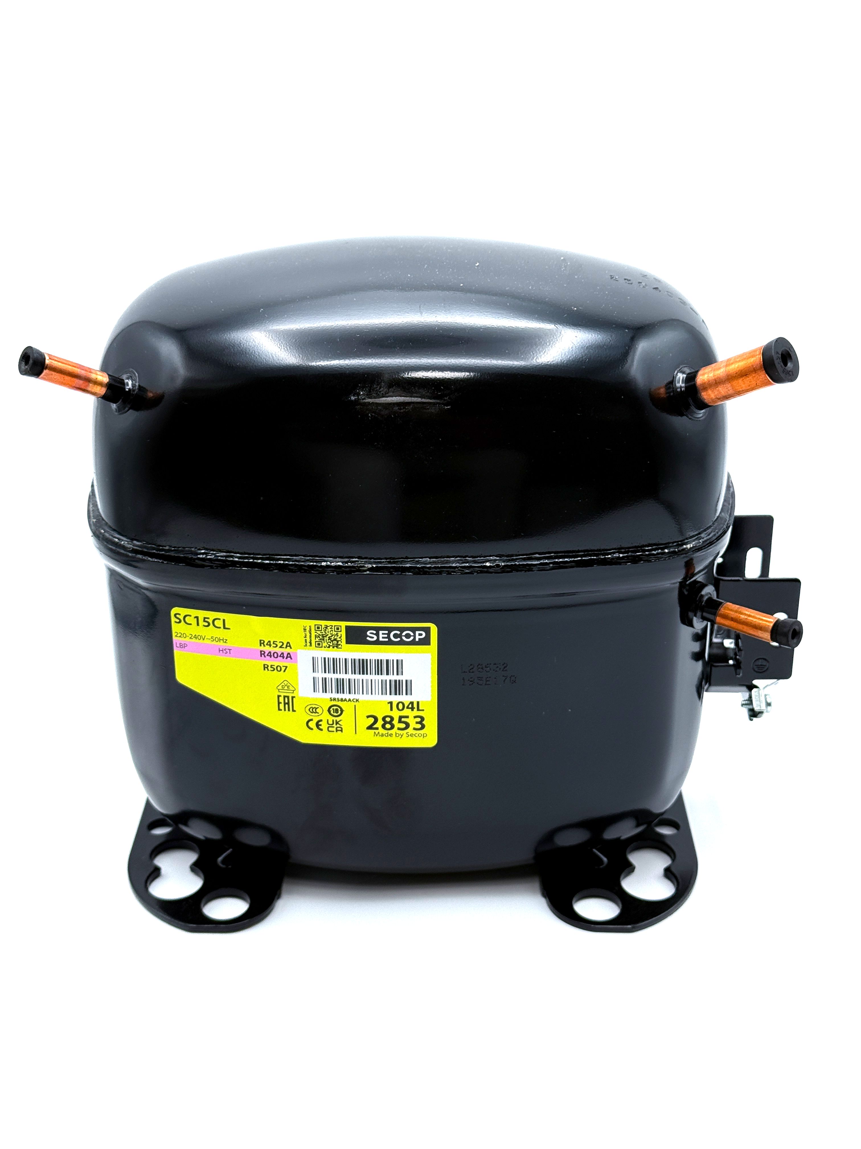 Компрессор SC 15 CL (R404, 698 Вт при -23.3С)